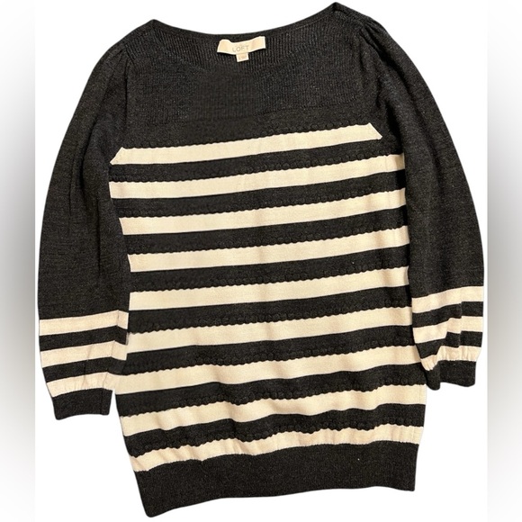 Women’s Ann Taylor Loft Wool Blend 3/4 Sleeve Sweater | Size Small - Picture 1 of 4